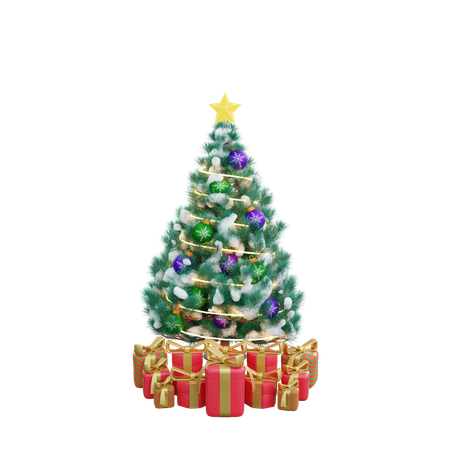 Árvore de Natal  3D Icon