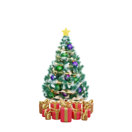 Árvore de Natal  3D Icon