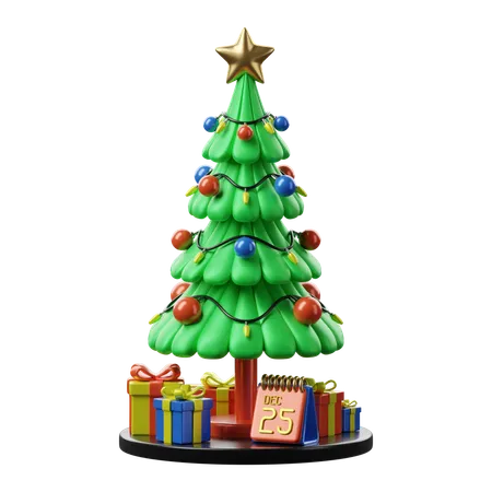 Árvore de Natal  3D Icon