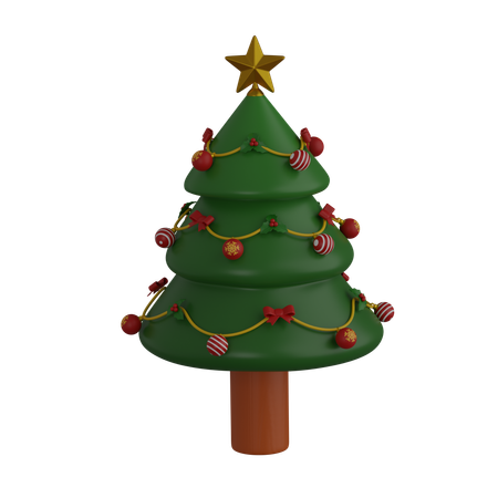 Árvore de Natal  3D Icon