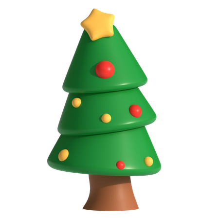 Árvore de Natal  3D Icon