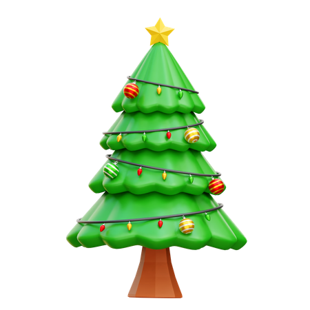 Árvore de Natal  3D Icon