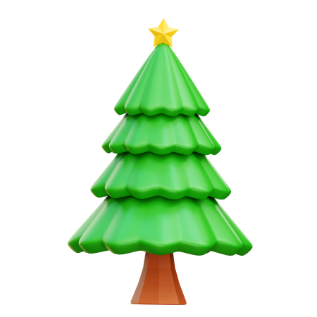 Árvore de Natal  3D Icon