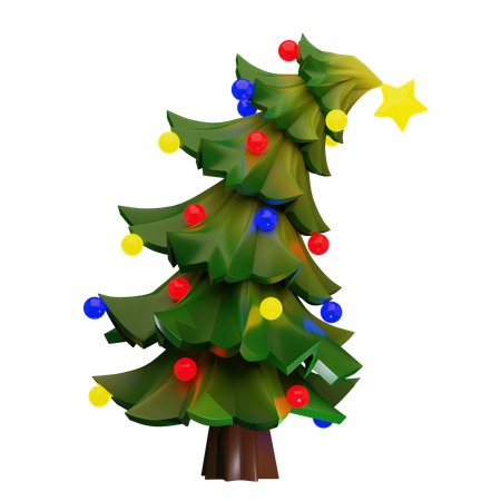 Arvore de natal  3D Icon