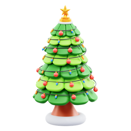 Árvore de Natal  3D Icon