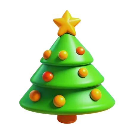 Árvore de Natal  3D Icon