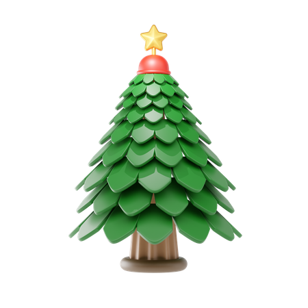 Árvore de Natal  3D Icon