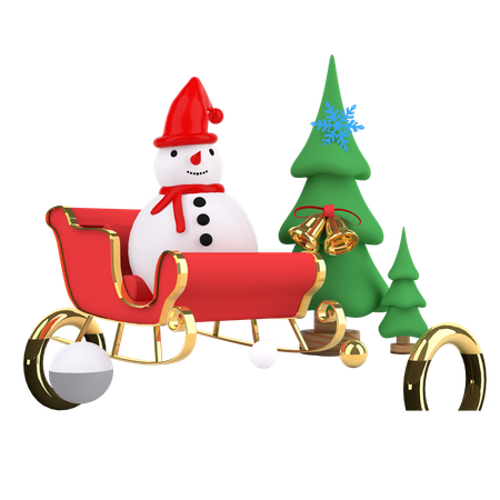 Árvore de natal  3D Illustration