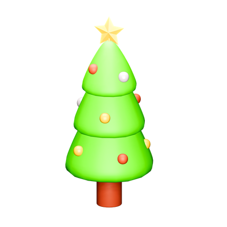 Árvore de Natal  3D Icon