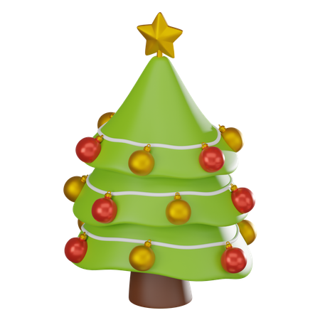 Árvore de Natal  3D Icon