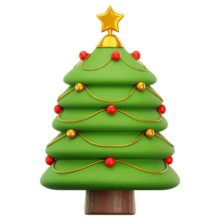 Árvore de Natal  3D Icon