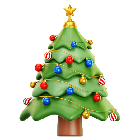 Árvore de Natal  3D Icon