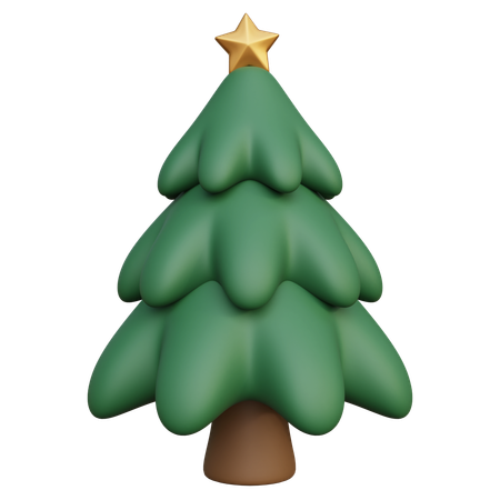 Árvore de Natal  3D Icon