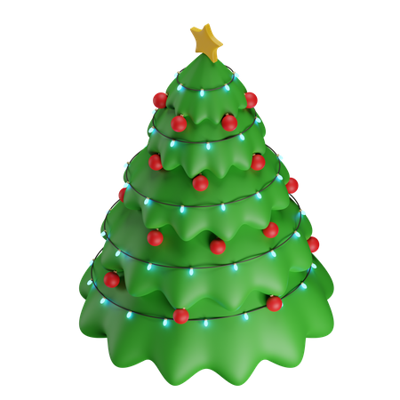 Árvore de Natal  3D Icon