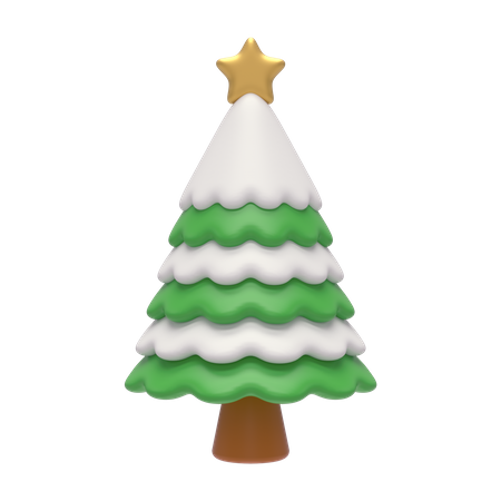 Árvore de Natal  3D Illustration