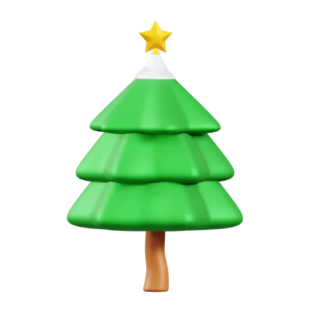 Árvore de Natal  3D Illustration