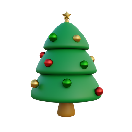 Árvore de Natal  3D Icon