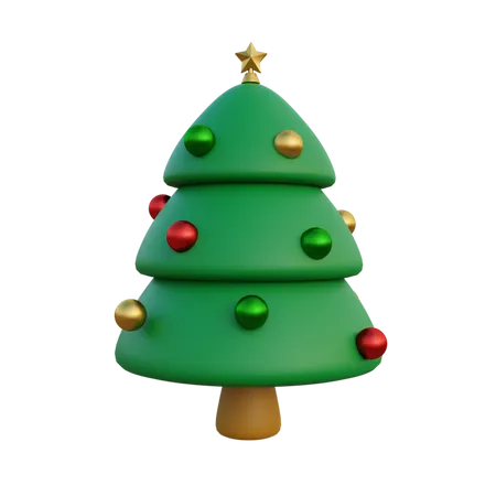 Árvore de Natal  3D Icon