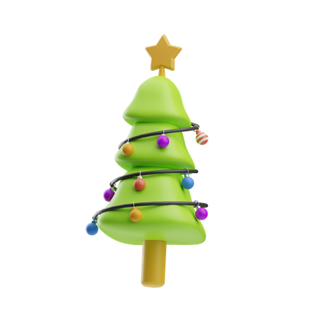 Árvore de Natal  3D Icon