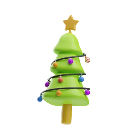 Árvore de Natal  3D Icon