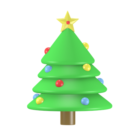 Árvore de Natal  3D Icon