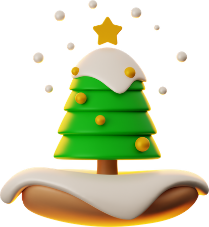 Árvore de Natal  3D Icon