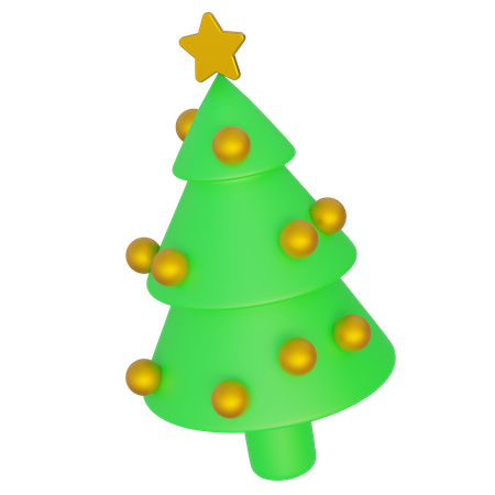 Árvore de Natal  3D Icon