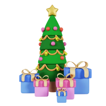 Árvore de Natal  3D Icon