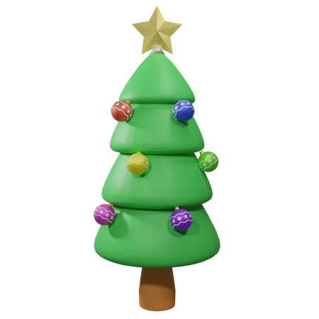 Árvore de Natal  3D Icon