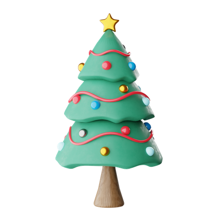 Árvore de Natal  3D Icon