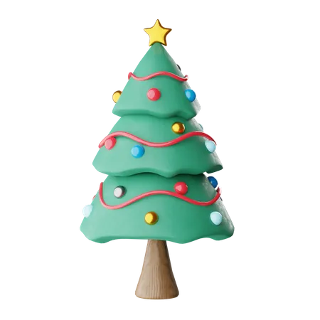 Árvore de Natal  3D Icon