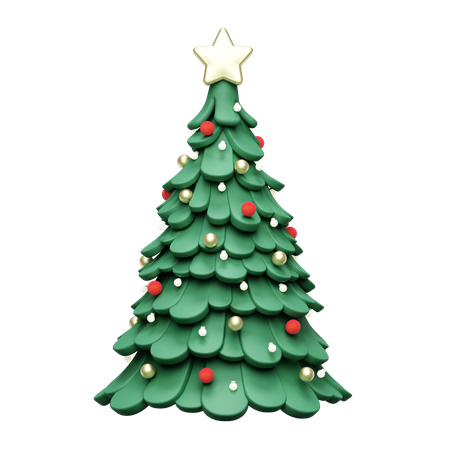 Árvore de Natal  3D Icon