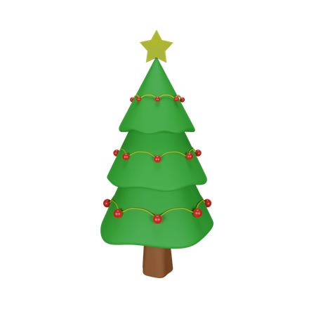 Árvore de Natal  3D Icon