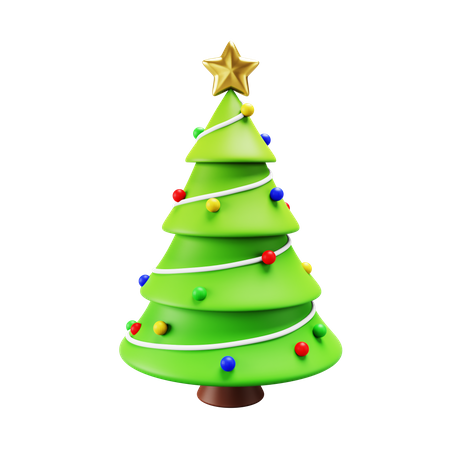 Árvore de Natal  3D Icon