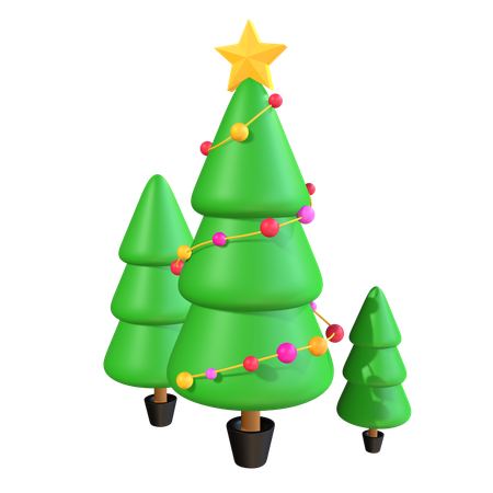 Árvore de Natal  3D Icon