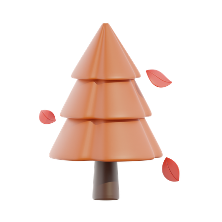 Árvore de outono  3D Icon
