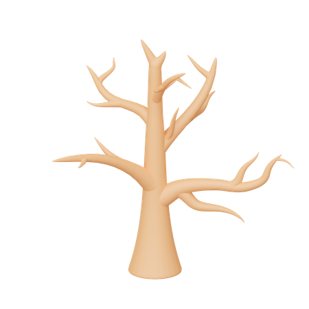 Árvore nua  3D Icon