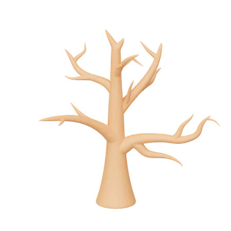 Árvore nua  3D Icon