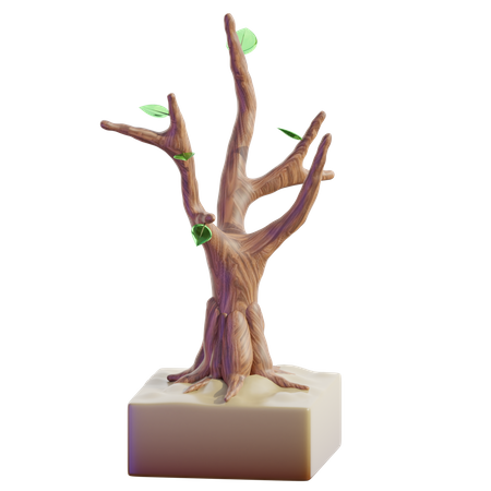 Árvore seca  3D Icon