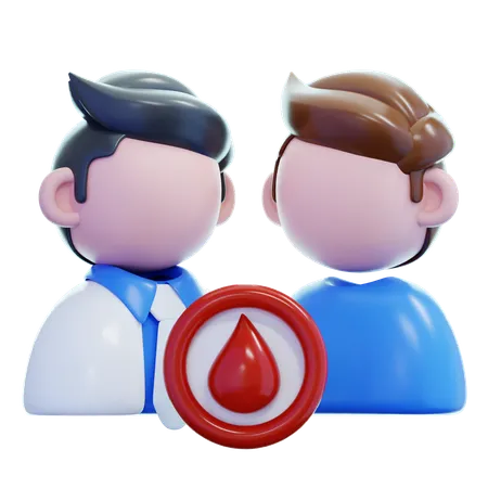 Arzt Patient  3D Icon