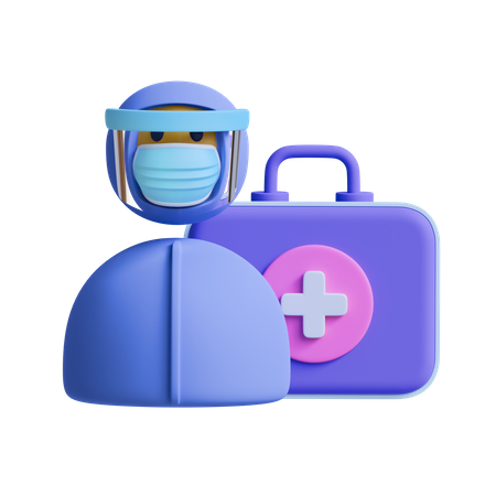 Arztkoffer  3D Icon
