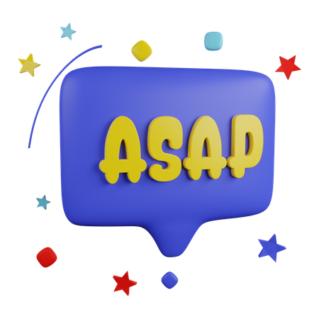 ASAP  3D Sticker