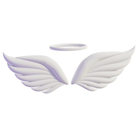 Asas de anjo  3D Icon