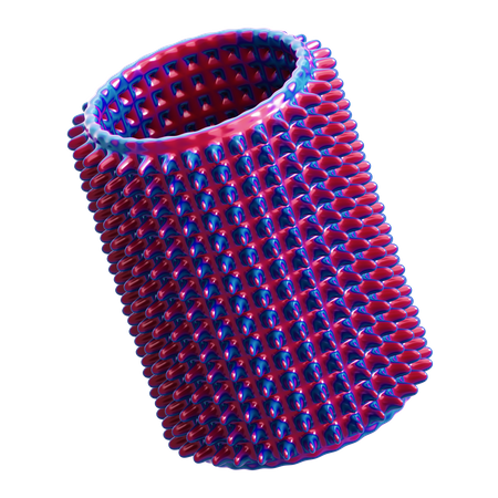 Asbtak Barbed Tube  3D Icon