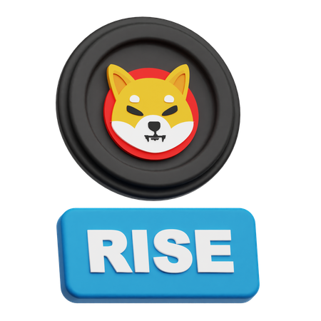 Ascensão Shiba Inu  3D Icon