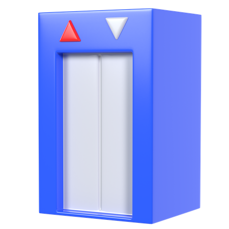 Ascenseur  3D Illustration