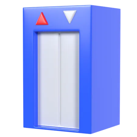 Ascenseur  3D Illustration