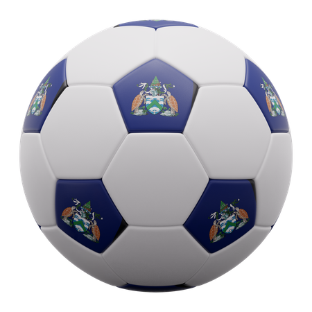Ascension Island Ball 3D Icon