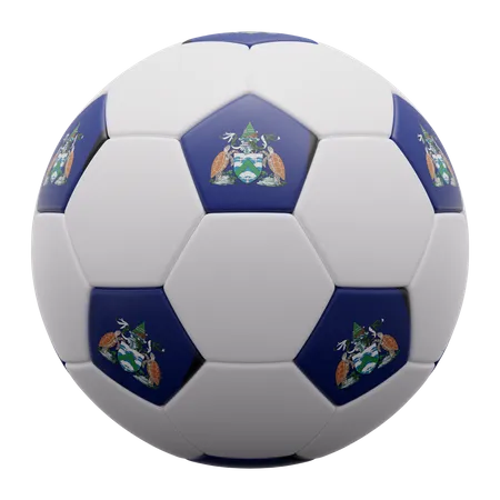 Ascension Island Ball  3D Icon