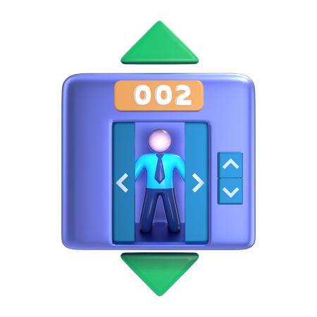 Elevar  3D Icon